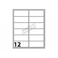 Conf. 10 Buste da 10 Fogli A6 152,5x125 Mm Etichette Markin Permanenti 56x22mm di Kohinoor