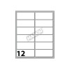 Conf. 10 Buste da 10 Fogli A6 152,5x125 Mm Etichette Markin Permanenti 56x22mm di Kohinoor