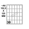 Conf. 10 Buste da 10 Fogli A6 152,5x125 Mm Etichette Markin Permanenti 27x17mm di Kohinoor