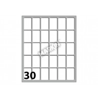 Conf. 10 Buste da 10 Fogli A6 152,5x125 Mm Etichette Markin Permanenti 27x17mm di Kohinoor