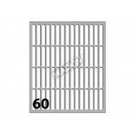 Conf. 10 Buste da 10 Fogli A6 152,5x125 Mm Etichette Markin Permanenti 34x5mm di Kohinoor