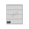 Conf. 10 Buste da 10 Fogli A6 152,5x125 Mm Etichette Markin Permanenti 34x5mm di Kohinoor