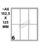 Conf. 10 Buste da 10 Fogli A6 152,5x125 Mm Etichette Markin Permanenti 70x37mm di Kohinoor