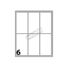 Conf. 10 Buste da 10 Fogli A6 152,5x125 Mm Etichette Markin Permanenti 70x37mm di Kohinoor