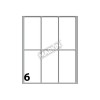 Conf. 10 Buste da 10 Fogli A6 152,5x125 Mm Etichette Markin Permanenti 73x37mm di Kohinoor