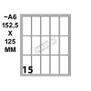 Conf. 10 Buste da 10 Fogli A6 152,5x125 Mm Etichette Markin Permanenti 46x20mm di Kohinoor