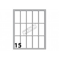 Conf. 10 Buste da 10 Fogli A6 152,5x125 Mm Etichette Markin Permanenti 46x20mm di Kohinoor
