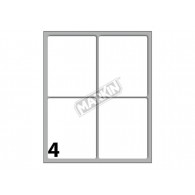 Conf. 10 Buste da 10 Fogli A6 Permanenti 70x56mm di Kohinoor