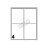 Conf. 10 Buste da 10 Fogli A6 Permanenti 70x56mm di Kohinoor