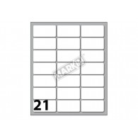 Conf. 10 Buste da 10 Fogli A6 152,5x125 Mm Etichette Markin Permanenti 37x19mm di Kohinoor