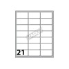 Conf. 10 Buste da 10 Fogli A6 152,5x125 Mm Etichette Markin Permanenti 37x19mm di Kohinoor