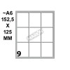 Conf. 10 Buste da 10 Fogli A6 152,5x125 Mm Etichette Markin Permanenti 46x37mm di Kohinoor