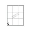 Conf. 10 Buste da 10 Fogli A6 152,5x125 Mm Etichette Markin Permanenti 46x37mm di Kohinoor