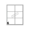 Conf. 10 Buste da 10 Fogli A6 152,5x125 Mm Etichette Markin Permanenti 56x46mm di Kohinoor