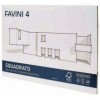 Album Disegno Favini 4 33x48 220 Gr Liscio Squadrato 20 Fogli