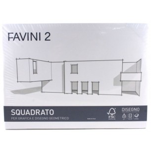 Album Disegno Favini 2 33x48 110 Gr Squadrato 10 Fogli