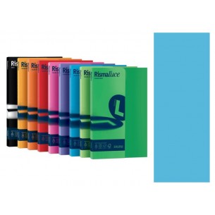 Risma Luce A4 90gr Azzurro 300fg di Favini