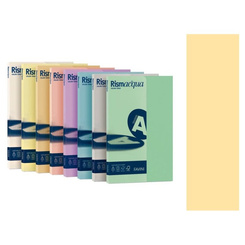 Risma Acqua A4 90gr Camoscio 300fg di Favini