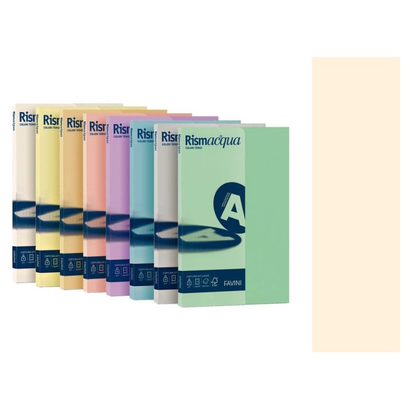 Risma Acqua A4 90gr Avorio 300fg di Favini