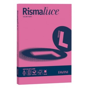 Risma Luce A4 200gr Ciclamino 125fg di Favini