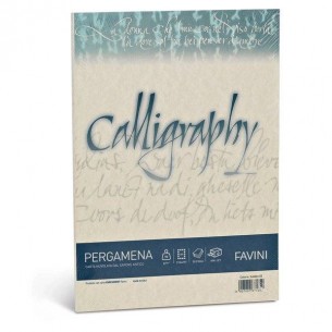 Confezione 50 Fogli Carta Calligraphy A4 90 Gr Sabbia di Favini