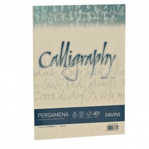 Confezione 50 Fogli Carta Calligraphy A4 90 Gr Crema di Favini