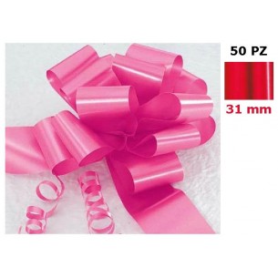 Confezione 50 Fiocchi Rapid 31mm Colore Rosso di Star