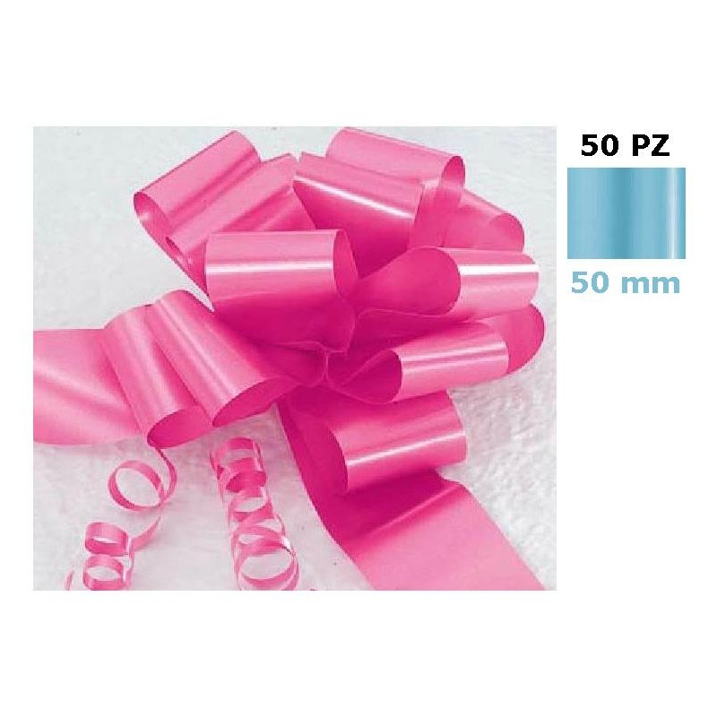 Confezione 50 Fiocchi Rapid Spessore 50mm Colore Azzurro di Star