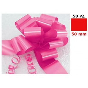 Confezione 50 Fiocchi Rapid Spessore 50mm Colore Rosso di Star