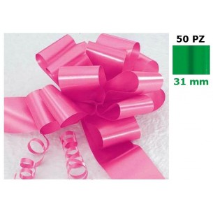 Confezione da 50 Fiocchi Rapid Spessore 31mm Colore Verde di Star