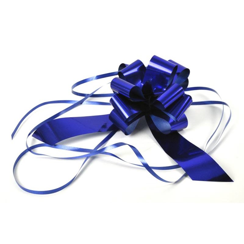 Confezione 50 Fiocchi Rapid Spessore 50 Mm Colore Blu Metallizzato di Star