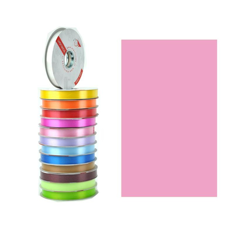 Rondella Nastro Misure 19 Mm X 100 M Colore Rosa di Star