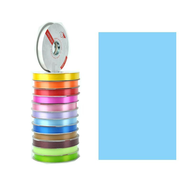 Rondella Nastro Misure 19mm X 100 Metri Colore Azzurro di Star