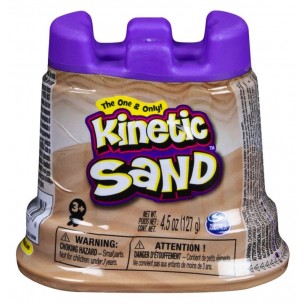 Kinetic Sand Mini Castello Ass.To in Vassoio di Spinmaster Kinetic Sand
