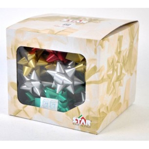 Confezione 40 Stelle 19mm Perlate di Star