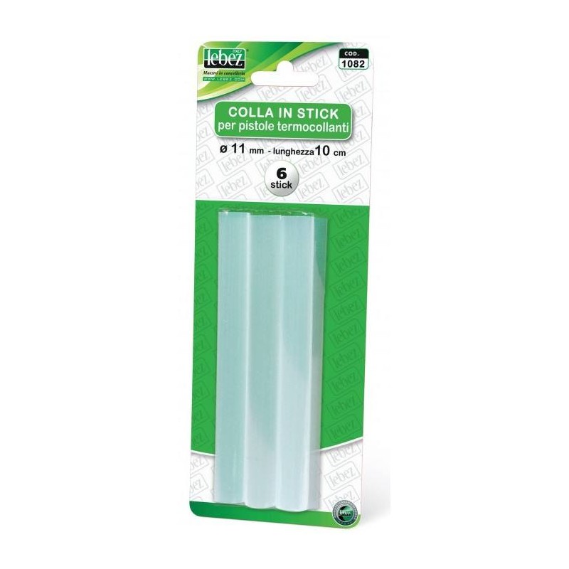 Stick Colla Caldo 11 Mm 6 Pz di Lebez