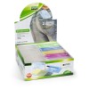 Portatessere in Plastica Rigida Assortiti - Trasparenti e Colorati di Lebez