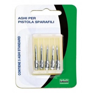 Aghi per Pistola Spara Fili Cod.5260 5 Pz. di Lebez