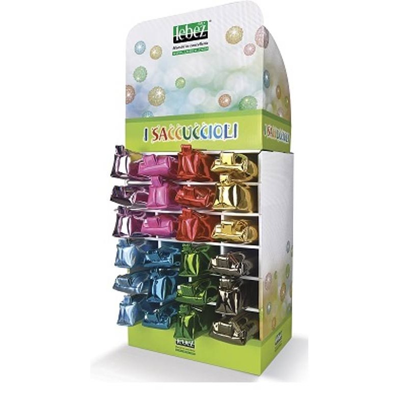 Saccucciolo Mini Metallizzato Colori Assortiti di Lebez