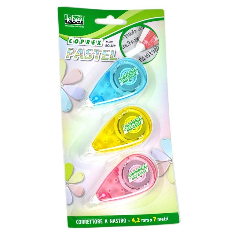 Coprex Mini Pastel Blist.3 Pz. di Lebez