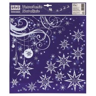 Vetrofanie Natale Bianche di Lebez