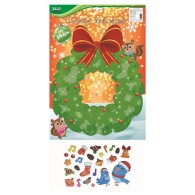 Calendario Avvento C/Stickers di Lebez