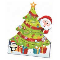 Calendario Avvento C/Stickers di Lebez