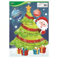 Calendario Avvento C/Stickers di Lebez