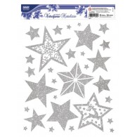 Vetrofanie Natale Stelle di Lebez