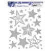 Vetrofanie Natale Stelle di Lebez