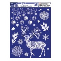 Vetrofanie Natale Bianche di Lebez