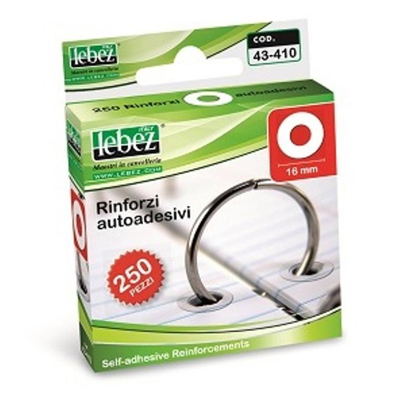 Rinforzi Scatola 250 Pz. di Lebez