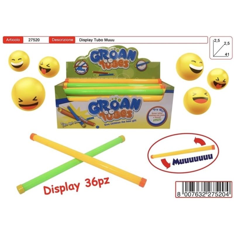 Tubo Sonoro 40cm 27520 di Toys-Garden