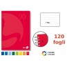 Blocco Spiralato Forato 120 Fogli A4 (22,3x29,7) 1r "Righe Un Rigo" di Bm